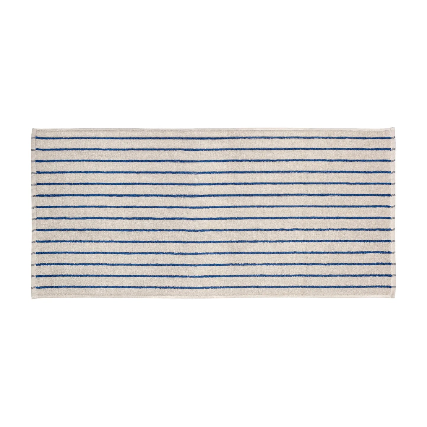 blomus Arto Handduk 100x50 cm Moonbeam/Mazarine Blue