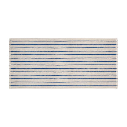 blomus Arto Handduk 100x50 cm Moonbeam/Mazarine Blue