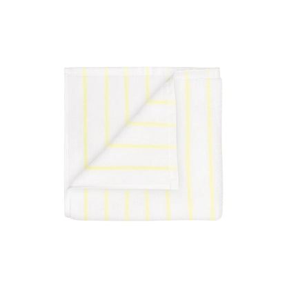 blomus Arto Handduk 100x50 cm Vit/Transparent Yellow
