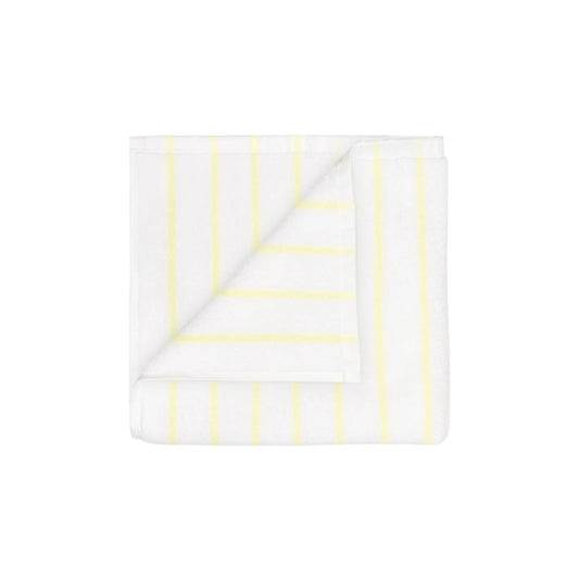 blomus Arto Handduk 100x50 cm Vit/Transparent Yellow