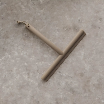 blomus Vipo Duschskrapa med Krok, Tan