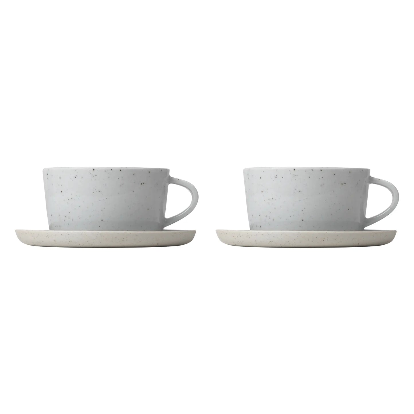 blomus Sablo Tekopp med Fat 25 cl 2-pack, Cloud