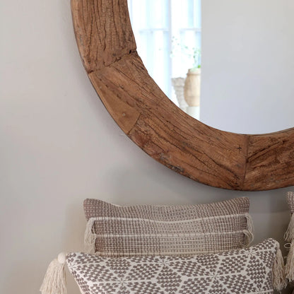 Chic Antique Grimaud Spegel Ø100 cm, Natur