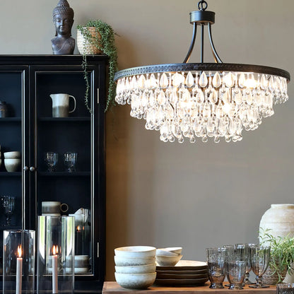 Chic Antique Versailles Ljuskrona Ø70 cm, Svart