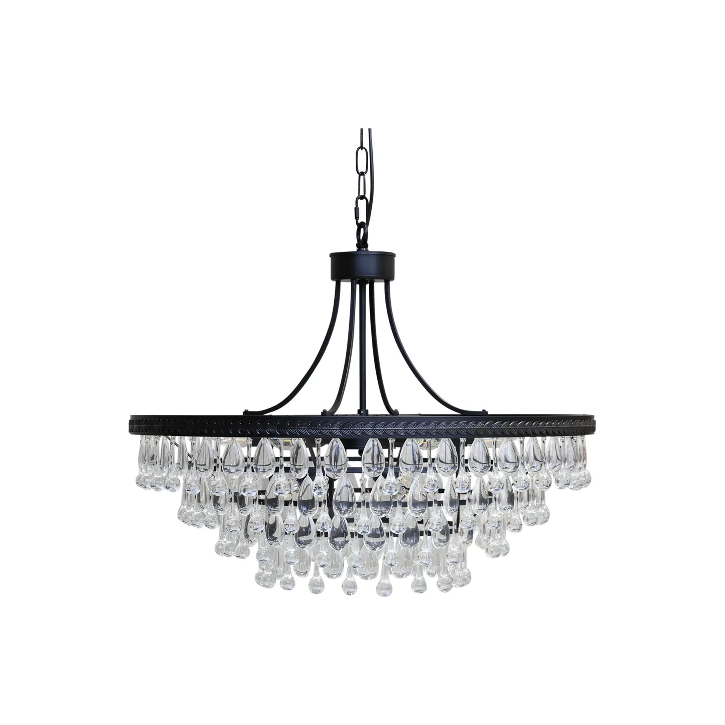 Chic Antique Versailles Ljuskrona Ø90 cm, Svart