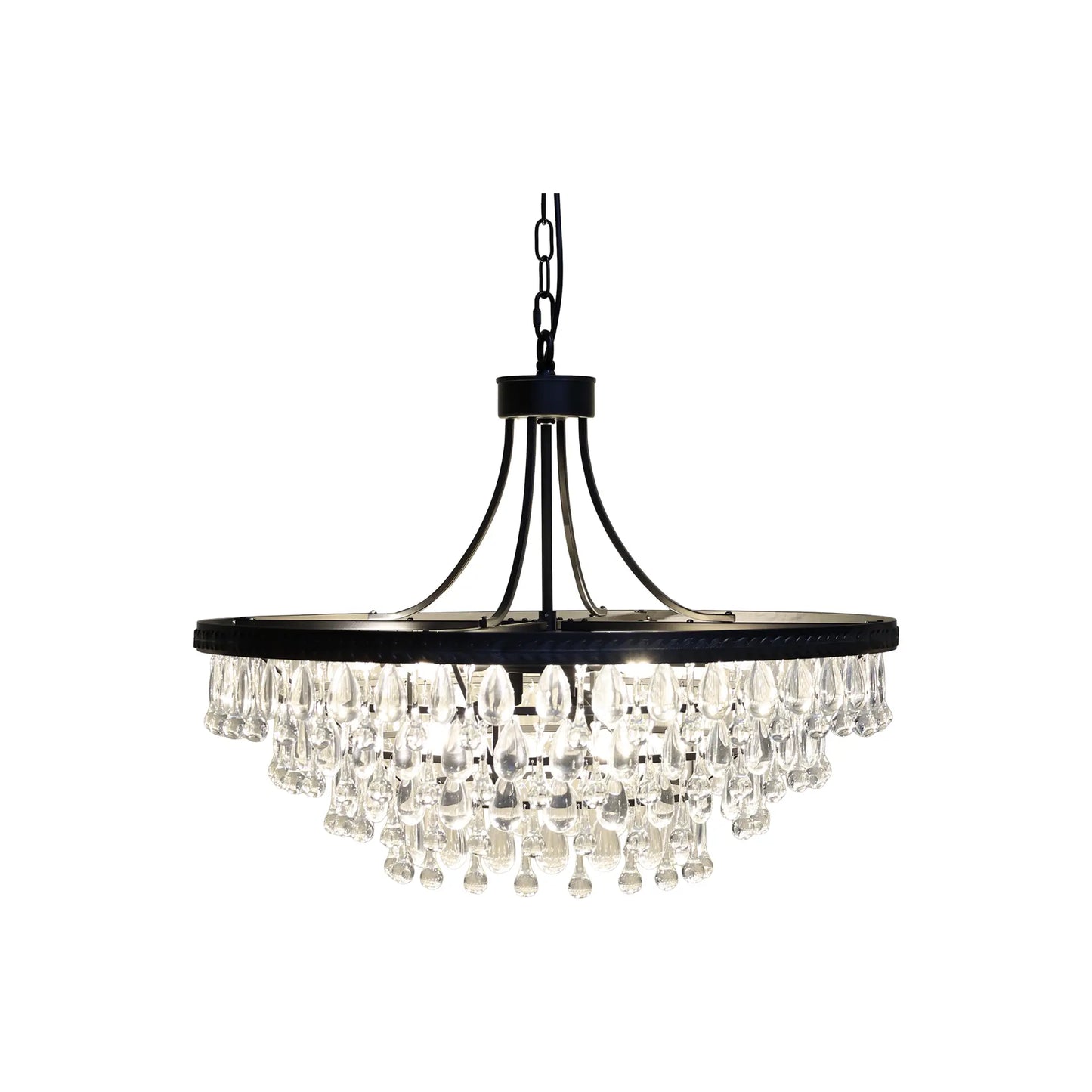 Chic Antique Versailles Ljuskrona Ø90 cm, Svart