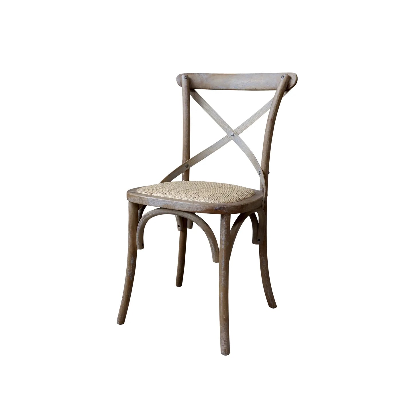 Chic Antique French Matstol 2-Pack, Natur