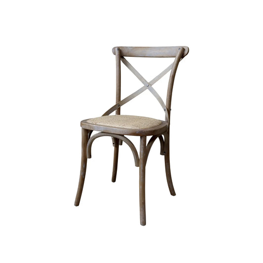 Chic Antique French Matstol 2-Pack, Natur