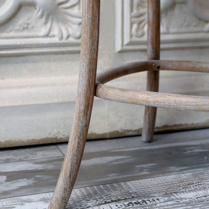 Chic Antique French Barstol 76 cm, Natur