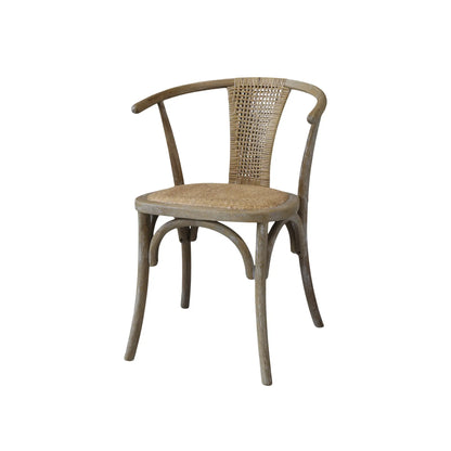 Chic Antique French Matstol 2-Pack, Natur