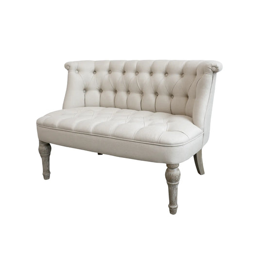 Chic Antique French Soffa, Linne