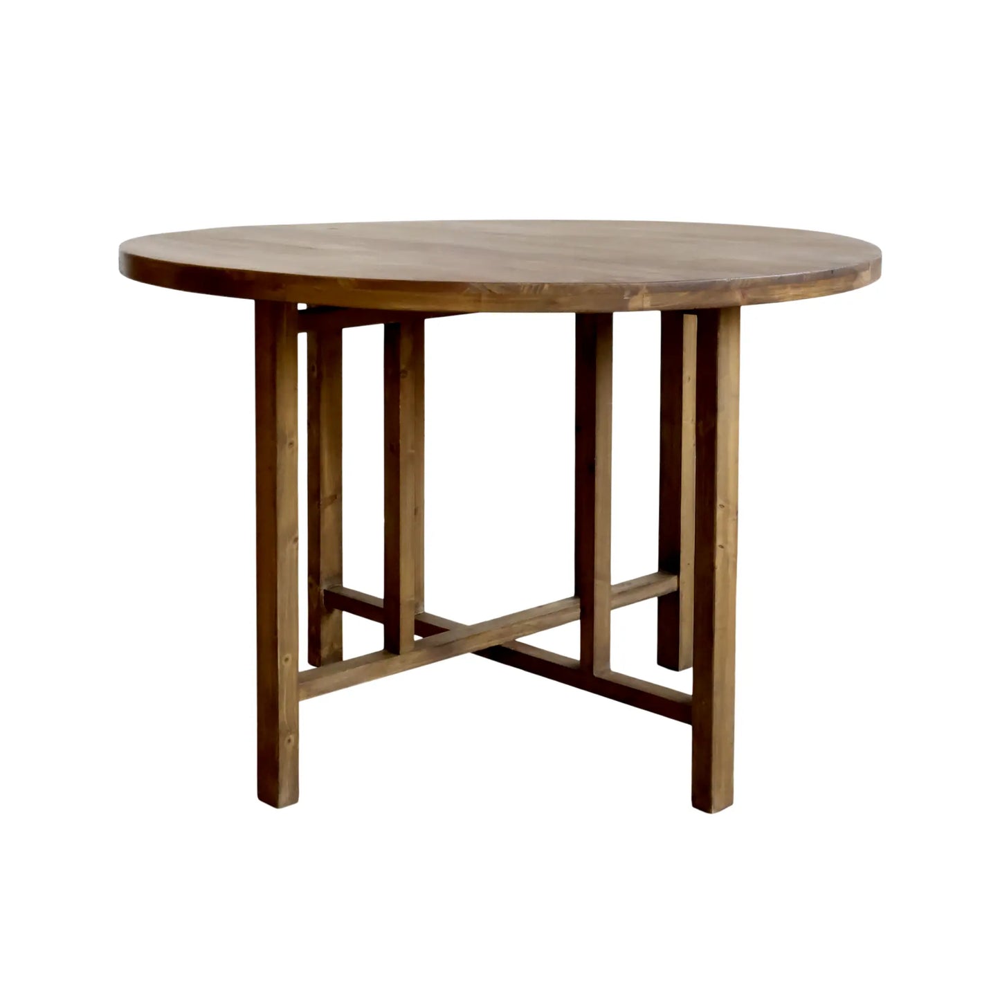 Chic Antique Matbord Ø120 cm, Natur