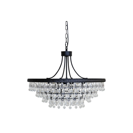 Chic Antique Versailles Ljuskrona Ø70 cm, Svart