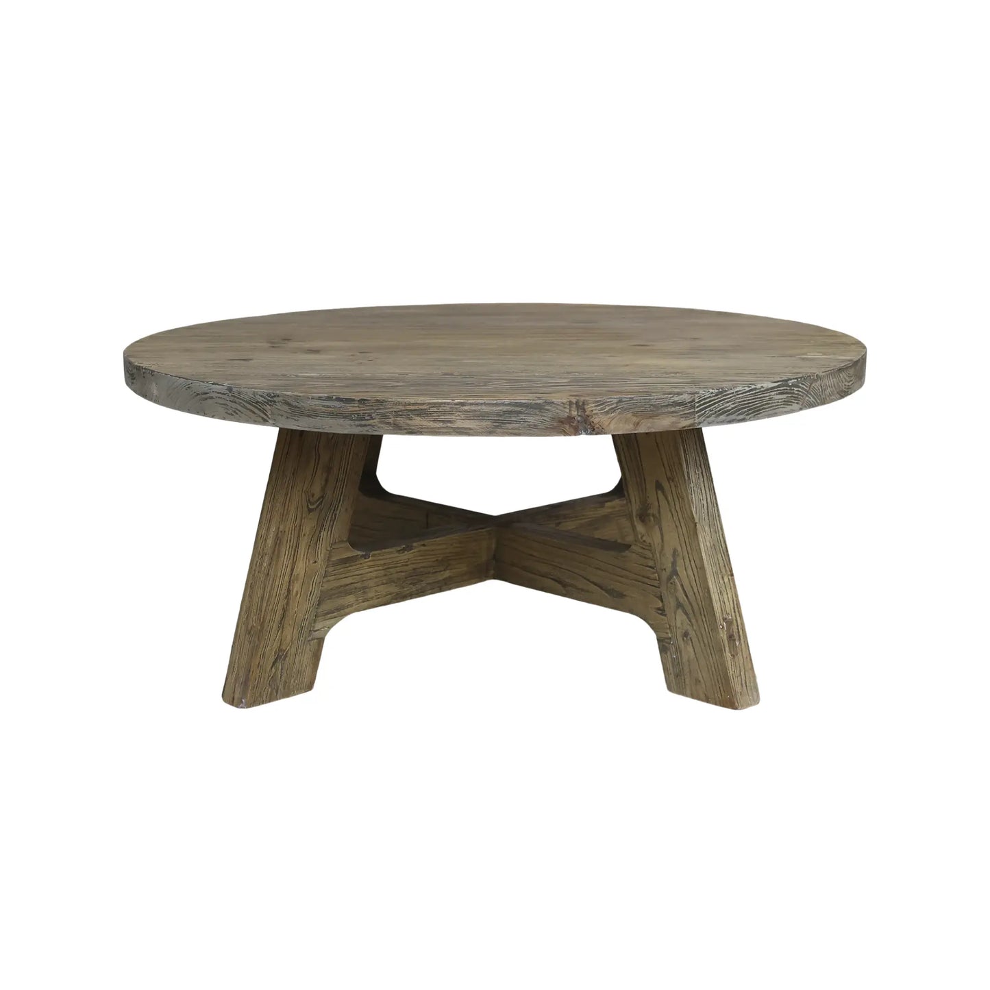 Chic Antique Soffbord Ø90 cm, Natur