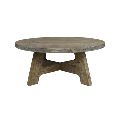 Chic Antique Soffbord Ø90 cm, Natur