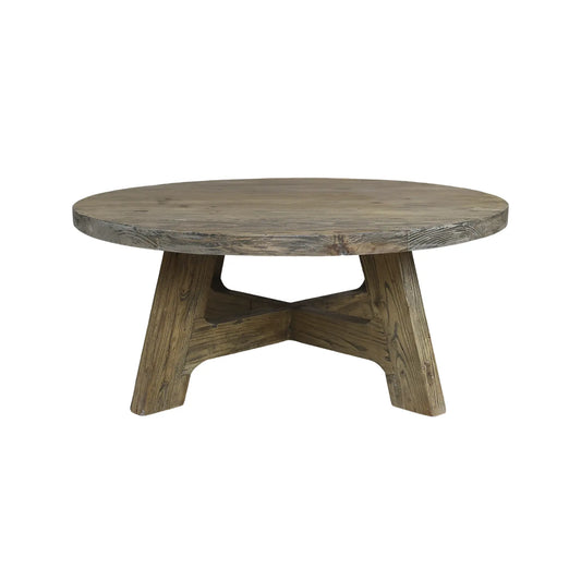 Chic Antique Soffbord Ø90 cm, Natur
