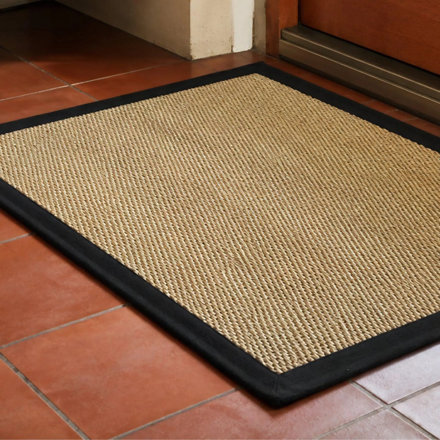 Deco Nord Panama Dörrmatta 60x90 cm, Desert sand/black