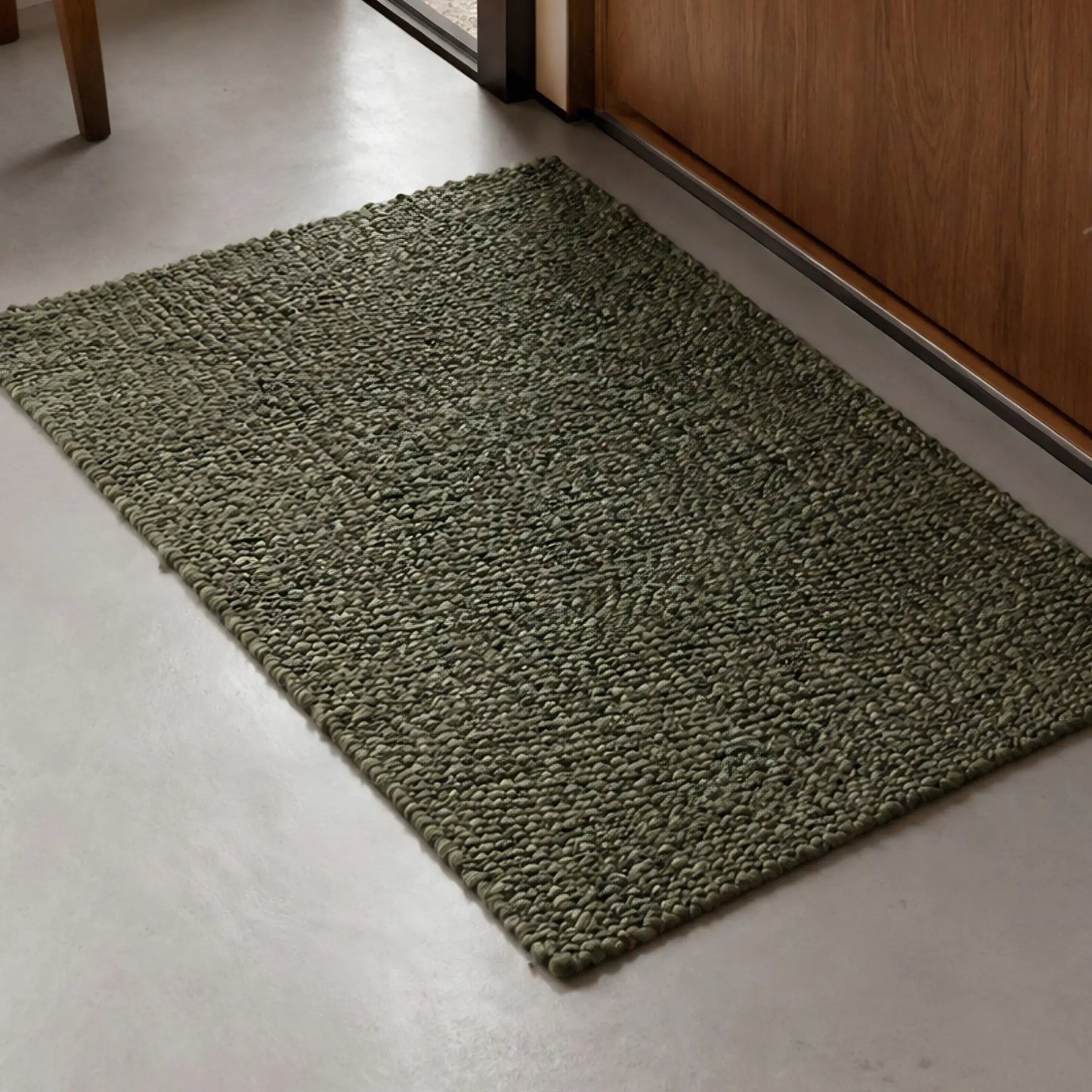 Deco Nord Naset Dörrmatta 60x90 cm, Olive night