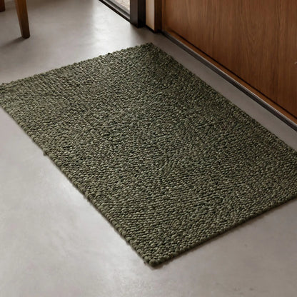 Deco Nord Naset Dörrmatta 60x90 cm, Olive night