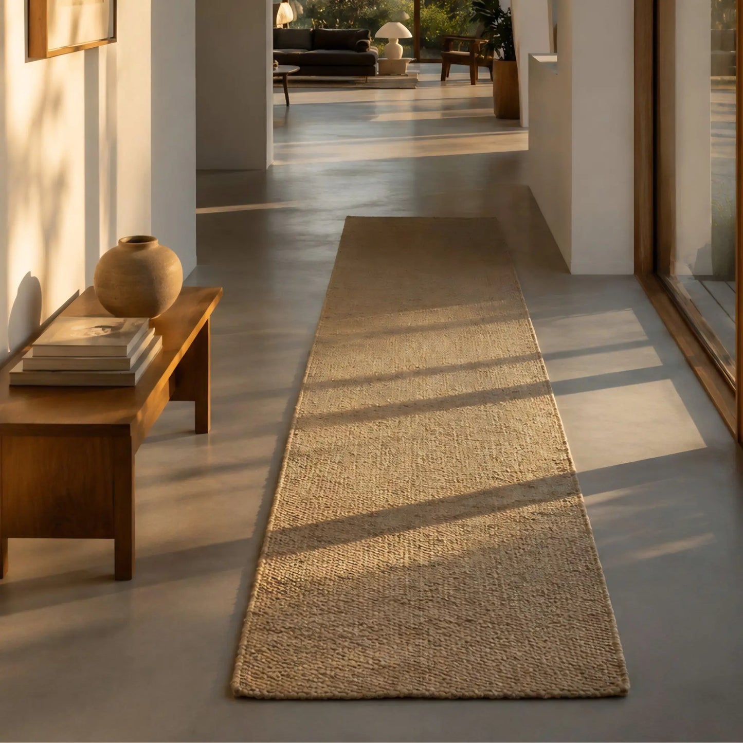 Deco Nord Naset Gångmatta 80x300 cm, Natur