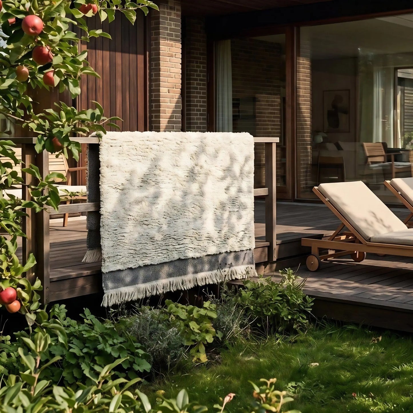 Deco Nord Bucky Matta 200x300 cm, Ivory brown