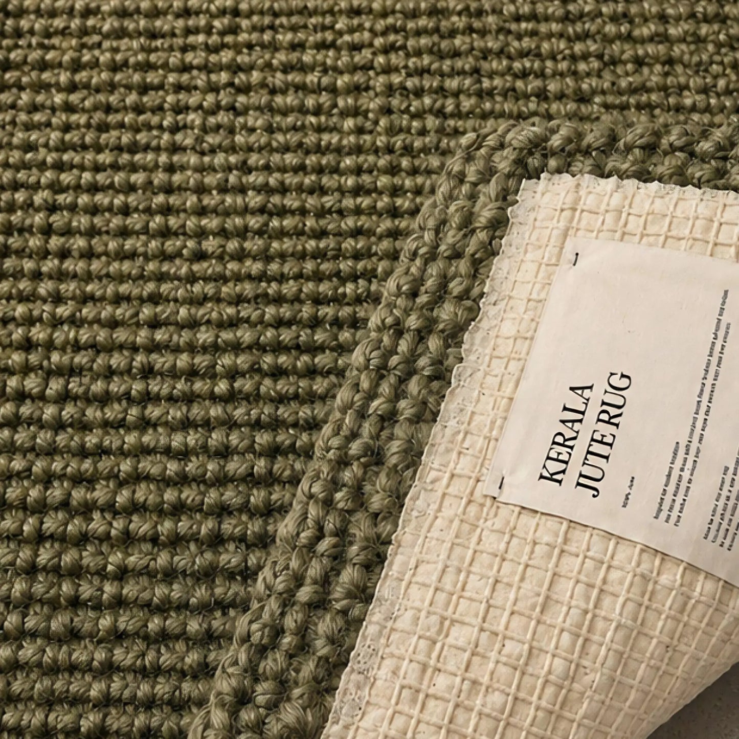 Deco Nord Kerala Dörrmatta 60x90 cm, Olive night
