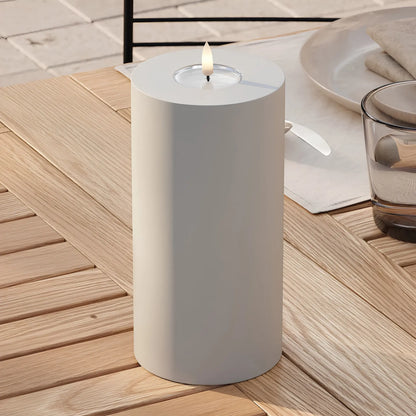 Deluxehomeart LED Blockljus Utomhus 10x20 cm, Sand