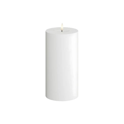 Deluxehomeart LED Blockljus Utomhus 10x20 cm, Vit
