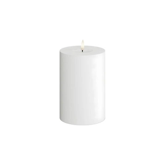 Deluxehomeart LED Blockljus Utomhus 10x15 cm, Vit
