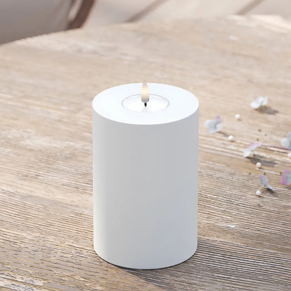 Deluxehomeart LED Blockljus Utomhus 10x15 cm, Vit