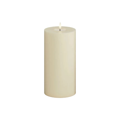 Deluxehomeart LED Blockljus 10x20 cm, Cream