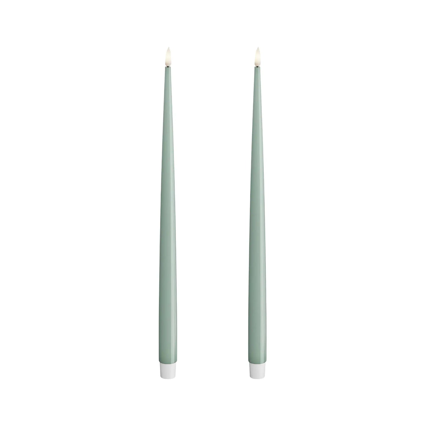 Deluxehomeart LED Kronljus Shiny 2,2x38 cm 2-pack, Sage Grön