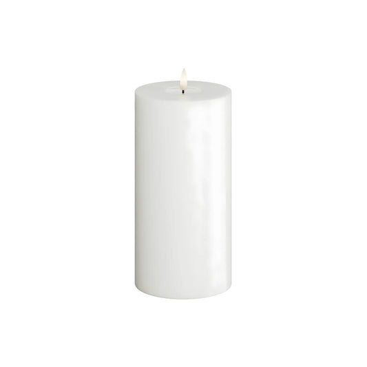 Deluxehomeart LED Blockljus 10x20 cm, Vit
