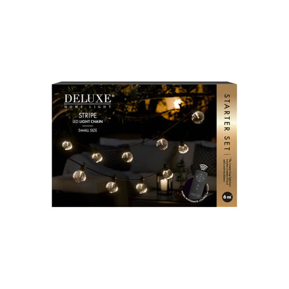 Deluxehomeart Stripe Led Ljusslinga Set 6 M