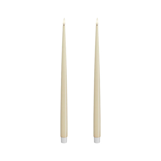 Deluxehomeart LED Kronljus Shiny 2,2x38 cm 2-pack, Cream