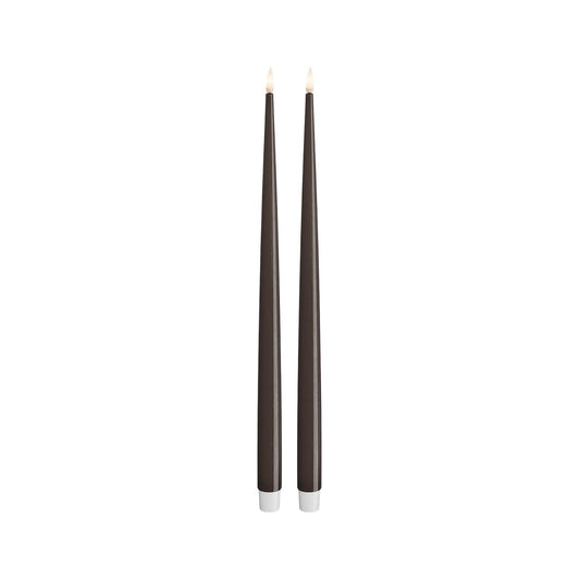 Deluxehomeart LED Kronljus Shiny 2,2x38 cm 2-pack, Mocca