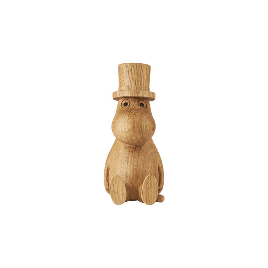 Dsignhouse x Moomin Mumin Trädekoration Muminpappa S 7,5 cm, Ek