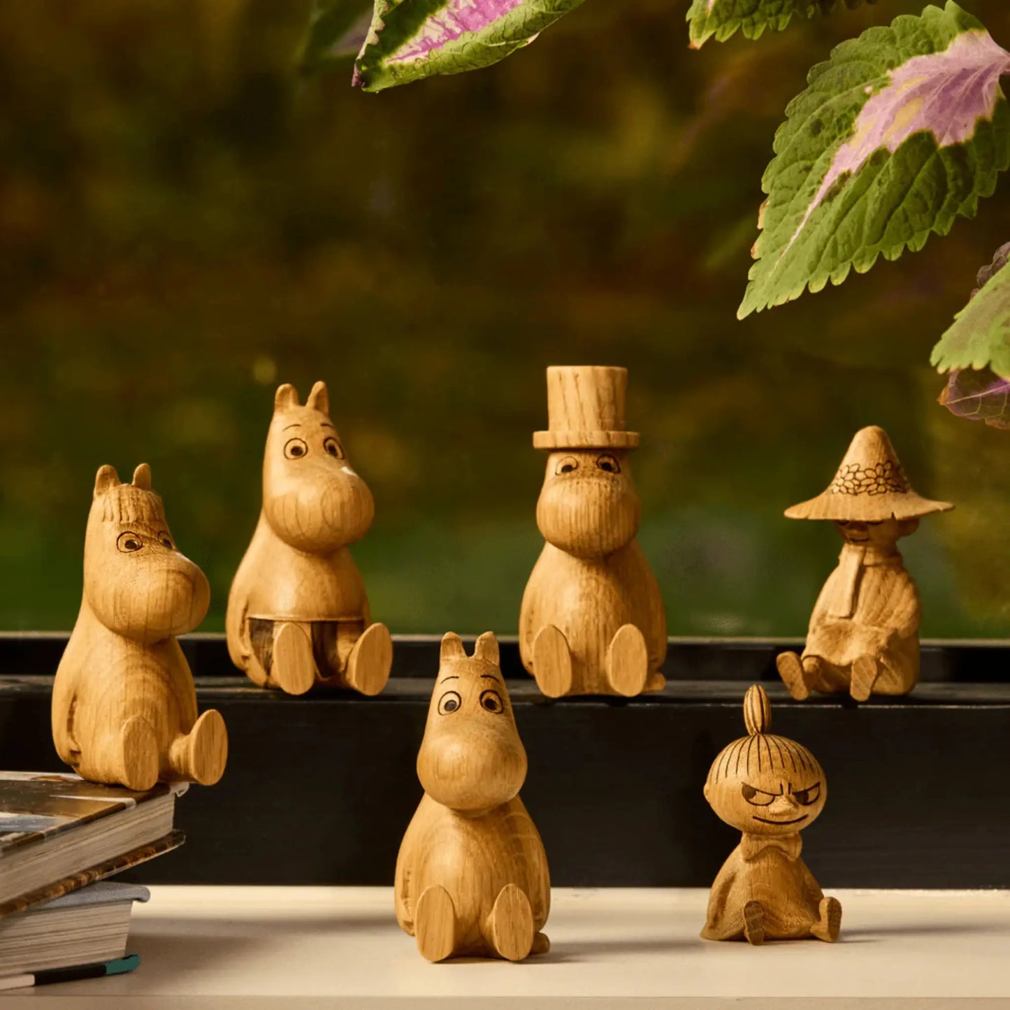 Dsignhouse x Moomin Mumin Trädekoration Snorkfröken S 7,5 cm, Ek