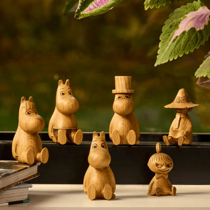 Dsignhouse x Moomin Mumin Trädekoration Mumin S 7,5 cm, Ek