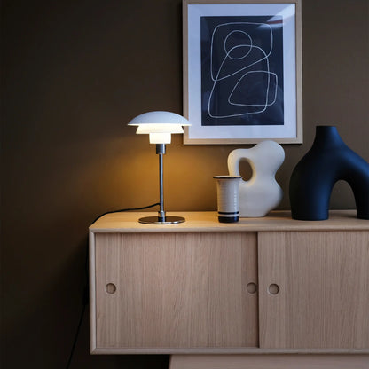 Dyberg Larsen Morph Bordslampa Ø21 cm, Vit