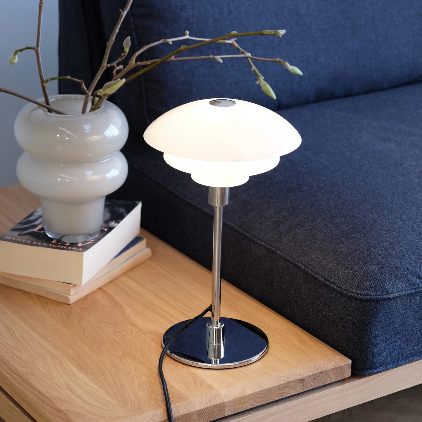 Dyberg Larsen Morph Bordslampa Ø21 cm, Opal