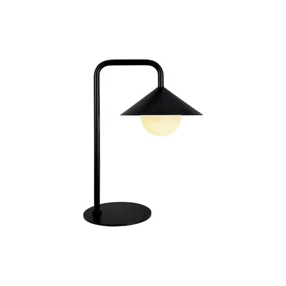 Dyberg Larsen Nova Bordslampa med ljusglob med fjärrkontroll, Svart