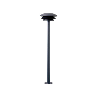 Dyberg Larsen DL20 Utomhusvägglampa, Svart