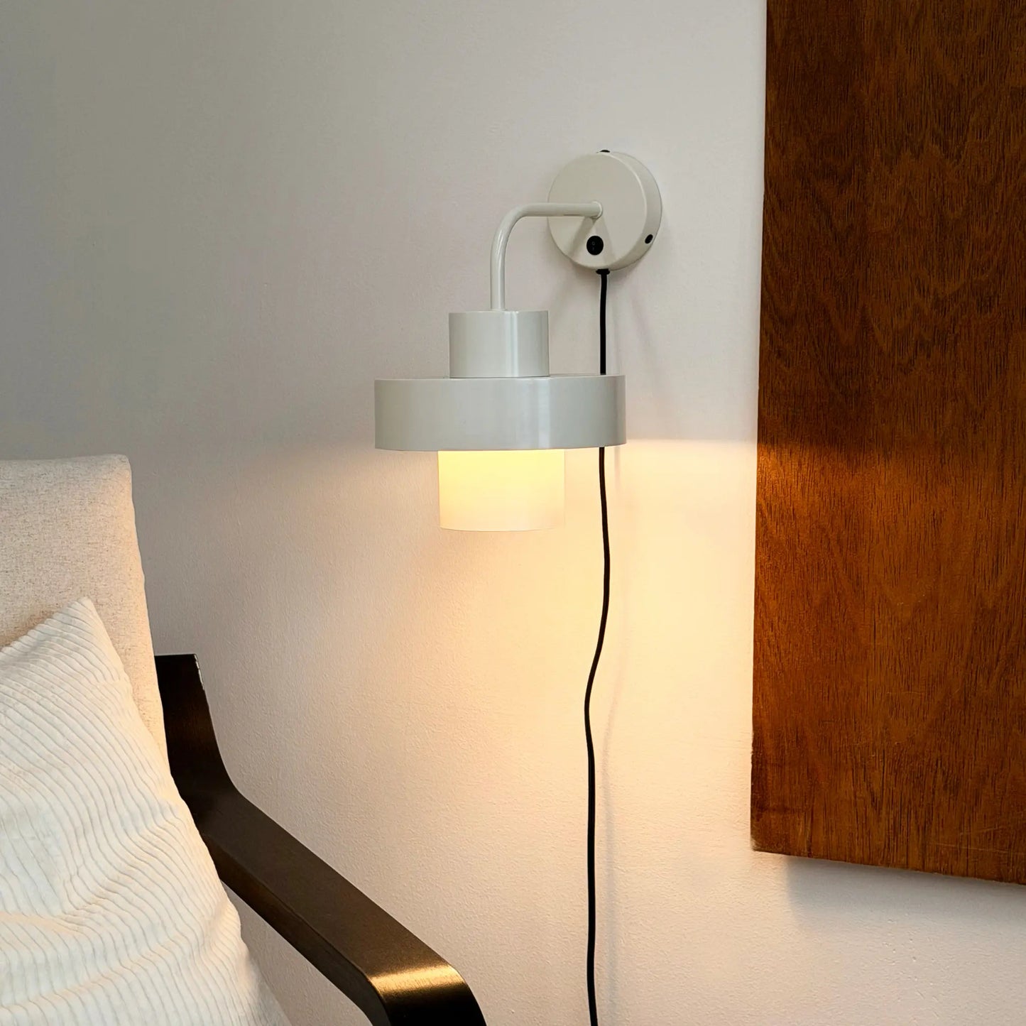 Dyberg Larsen Stoke Vägglampa 20 cm, Vit