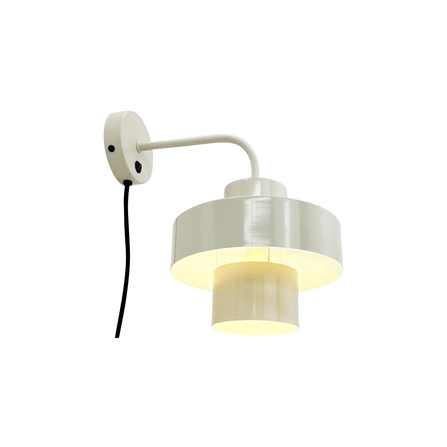 Dyberg Larsen Stoke Vägglampa 20 cm, Vit