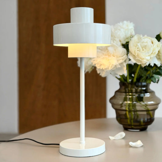 Dyberg Larsen Stoke Bordslampa 20 cm, Vit