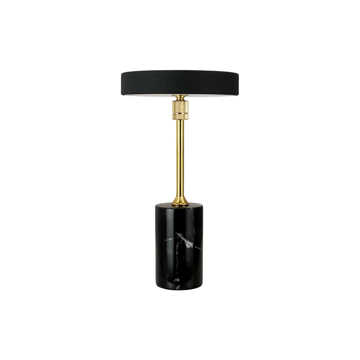 Dyberg Larsen Starlight Bordslampa LED Laddningsbar, Krom/Vit marmor