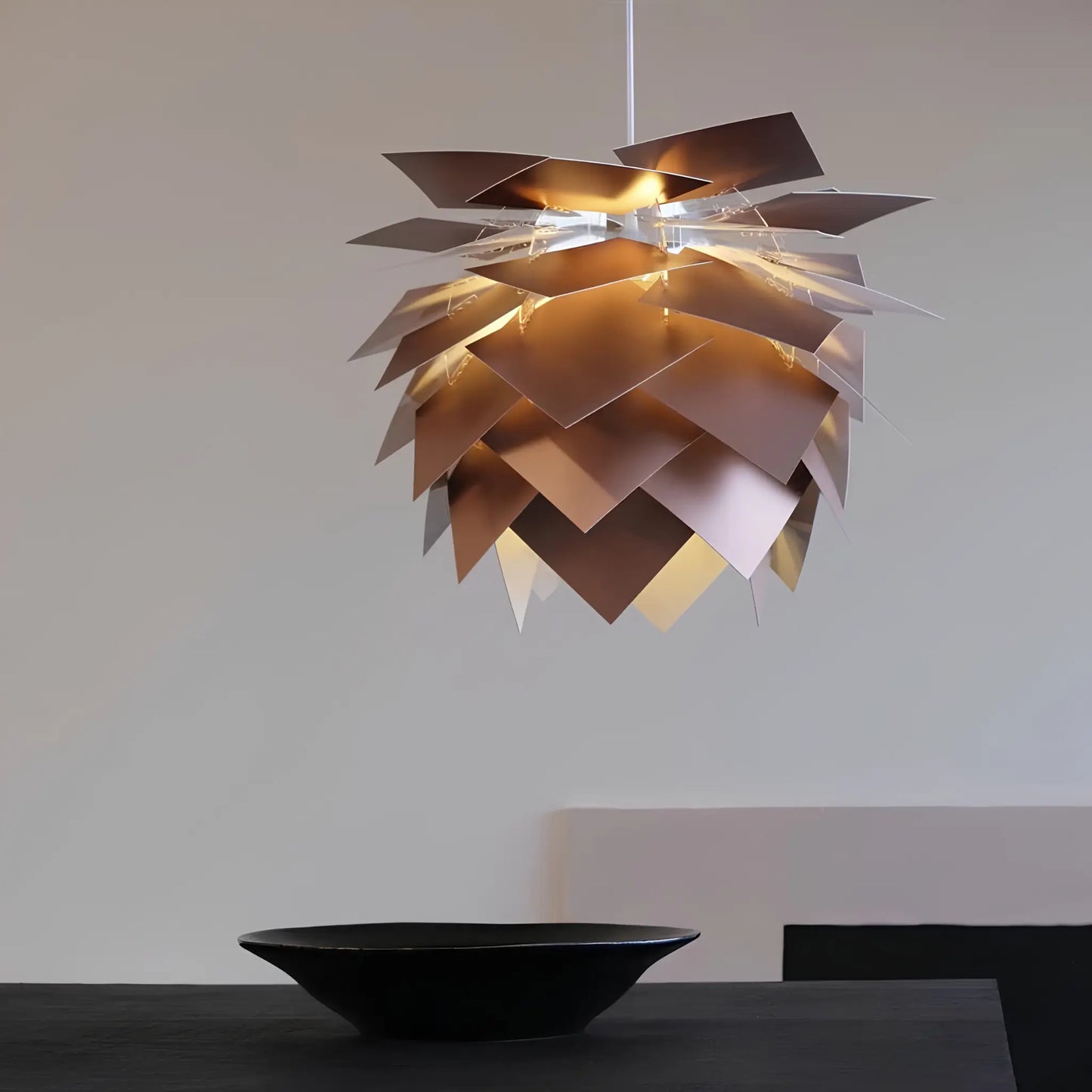 Dyberg Larsen Illumin Taklampa Mellan, Kopparlook
