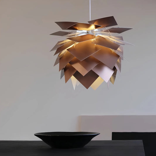 Dyberg Larsen Illumin Taklampa Mellan, Kopparlook