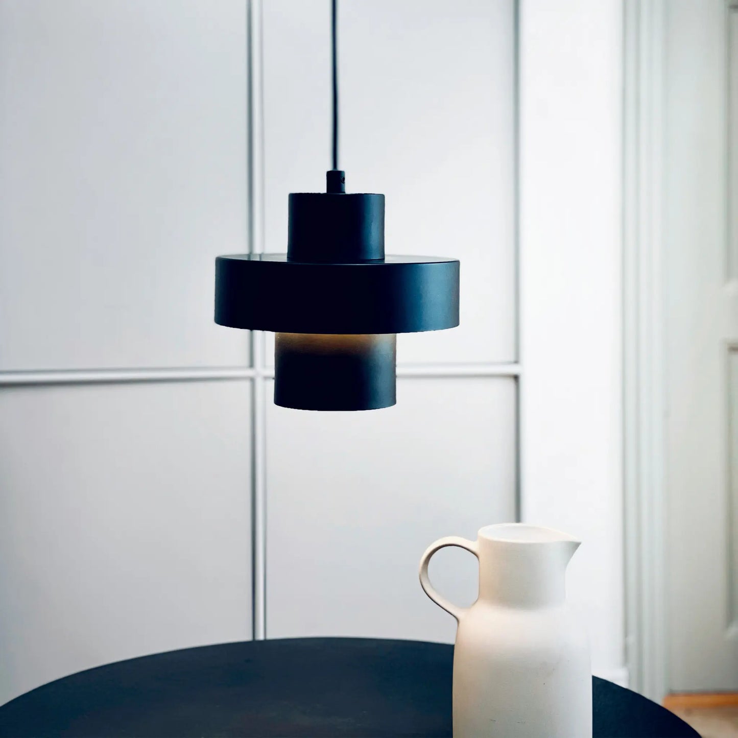 Dyberg Larsen Stoke Taklampa 20 cm, Svart